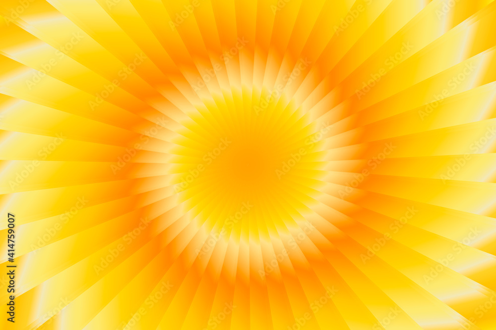 Beautiful bright golden sun pattern gradient round light rays background Beautiful bright golden sun pattern gradient round light rays background