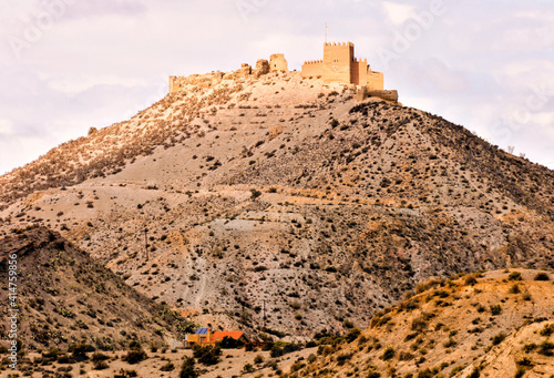 Desert Tabernas in Almeria Province Spain