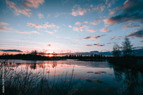 Sunset Wertach 