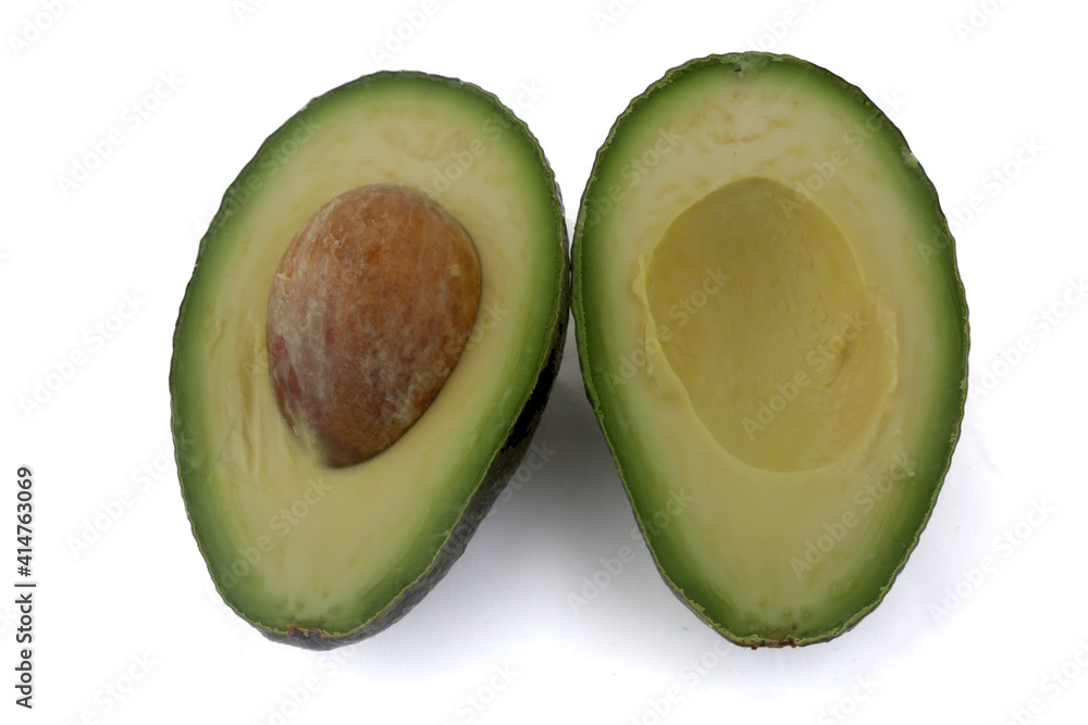 sliced avocado fruit as ingredient for healthy food