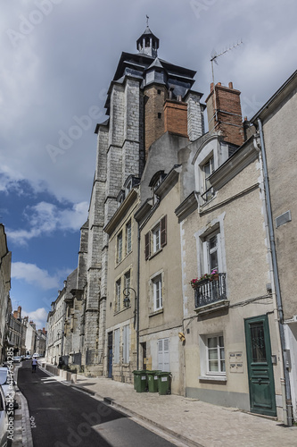 Church of Notre Dame de Recouvrance (Eglise Notre-Dame-de-Recouvrance) - French church of XV and XVI century located in Orleans. Department of Loiret and Center-Val de Loire region. Orleans, France. photo