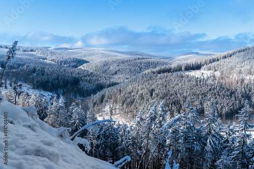 Winter im Thüringer Wald bei Luisenthal