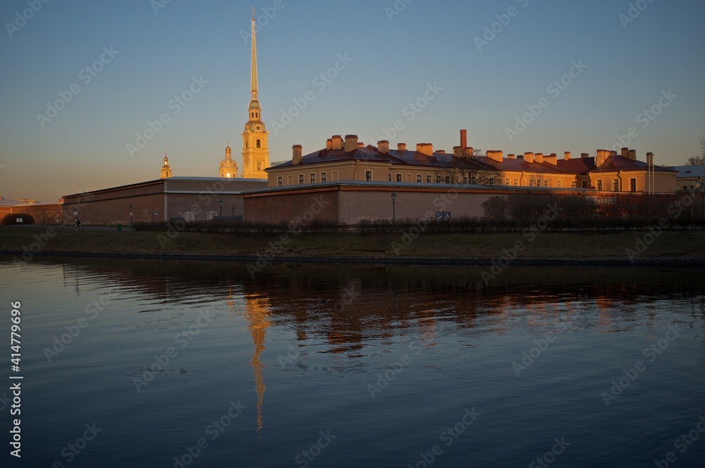 Peter and Paul Cathedral in St. Petersburg