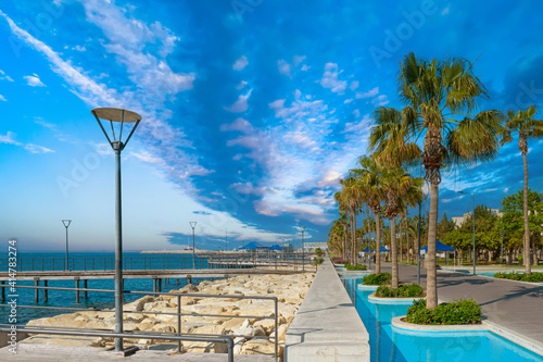 Cyprus. Limassol embankment...