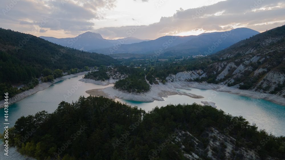 Lac de Castillon Verdon Alpes de Haute Provence France