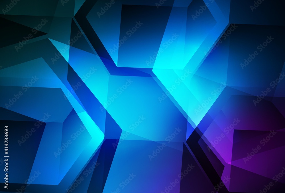 Dark Pink, Blue vector background with triangles, rectangles. Dark Pink, Blue vector background with triangles, rectangles.