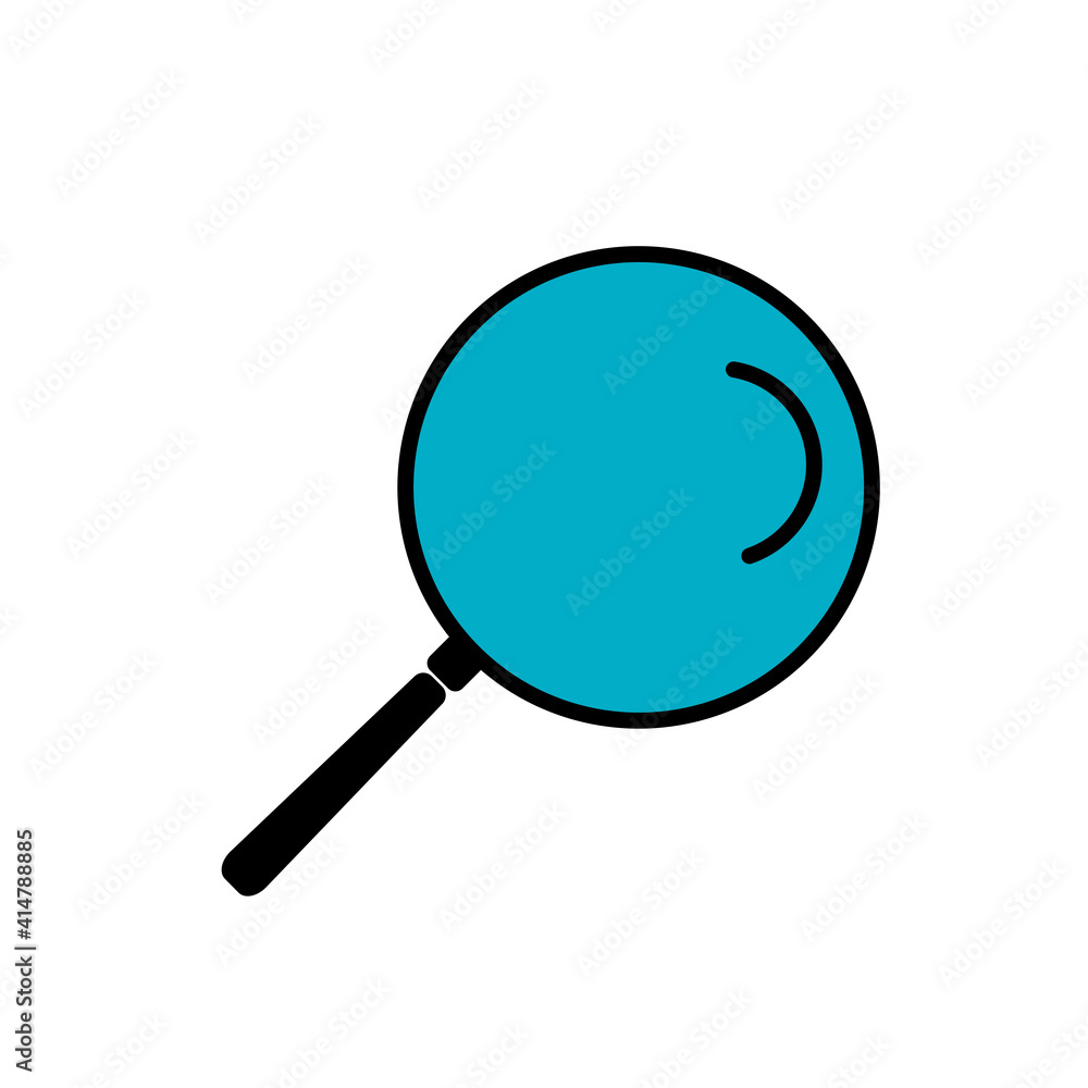 Simple Line Icon search sign. Vector Illustration EPS10 Simple Line Icon search sign. Vector Illustration EPS10