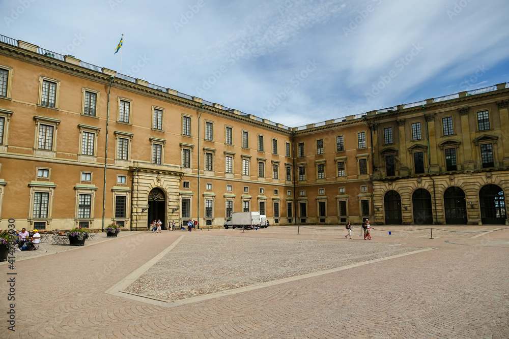 Royal Palace in Stockholm Sweden