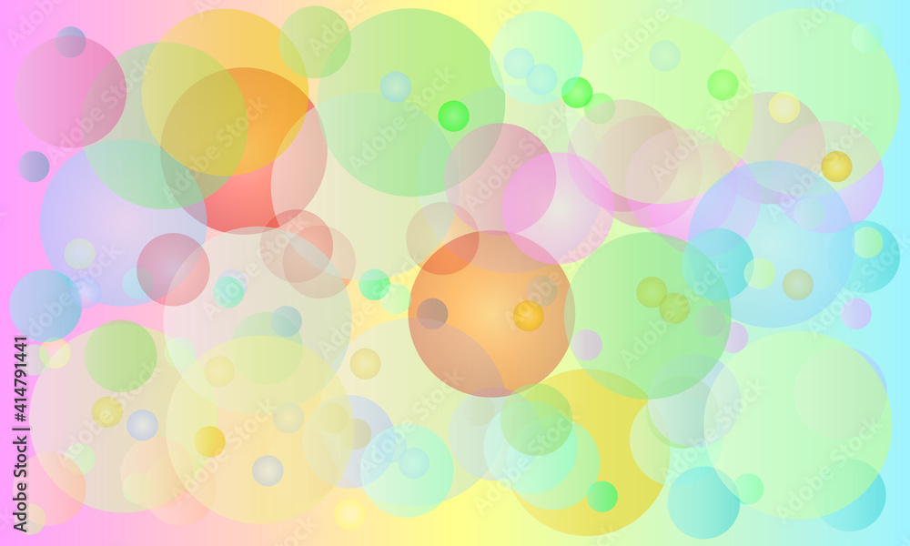 multicolored background round multi-colored sparkles