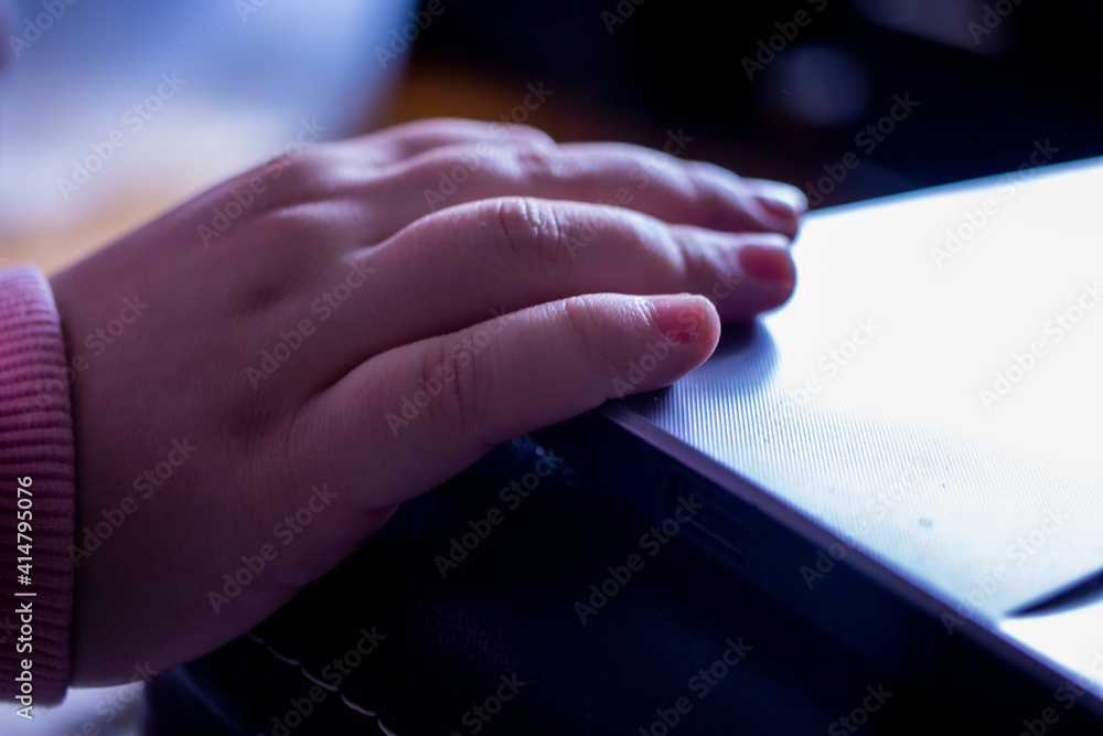 person typing on a keyboard person typing on a keyboard