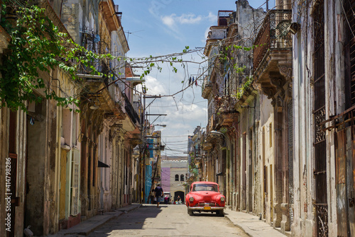 Rue typique de La Havane, Cuba © Matthieu