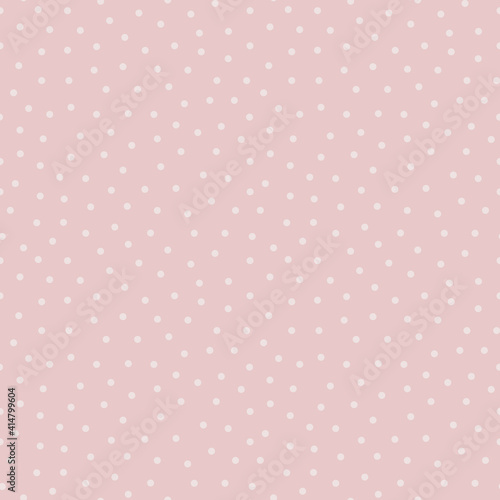 Vector seamless pattern with an abstract pattern of pink spots and dots on a pink background. Universal design for poster, greeting card, invitation, fabric, bedding, baby clothes