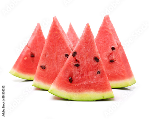 watermelon isolated on white