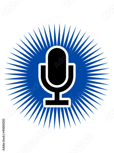 Stern Mikrofon Icon 