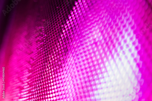 CloseUp LED blurred screen. LED soft focus background. abstract background ideal for design.