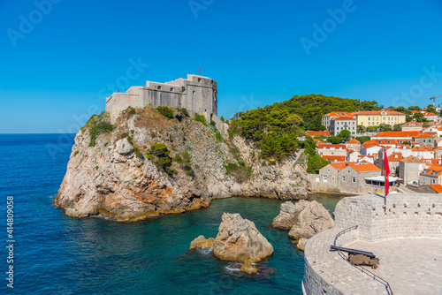Lovrijenac fortress in Dubrovnik, Croatia photo