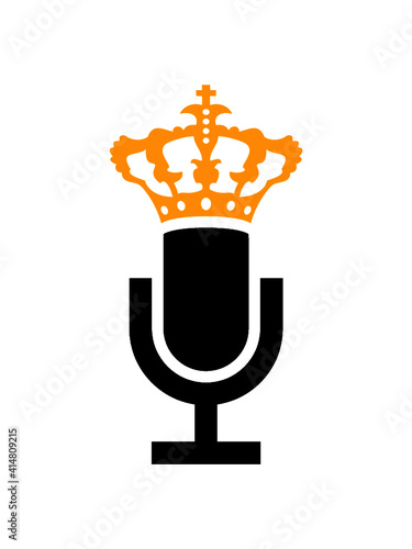 King Mikrofon Icon 
