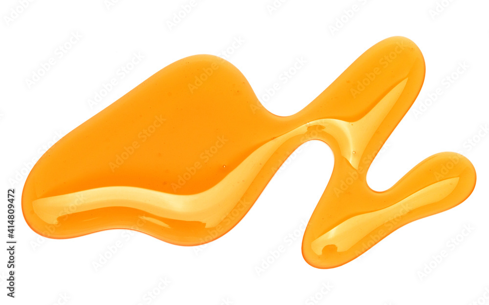 Sweet honey drips isolated on white background. Syrup droplet, nectar drops... Sweet honey drips isolated on white background. Syrup droplet, nectar drops...