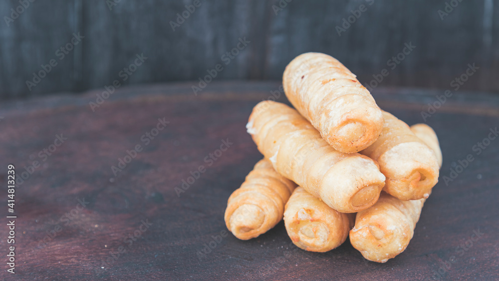 Foto de comida tradicional venezolana tequeños rellenos de queso do ...
