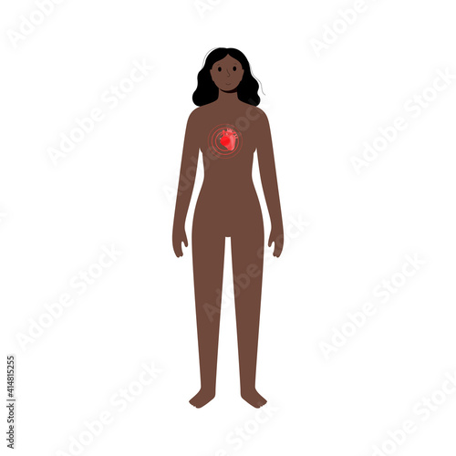 Pain in woman body