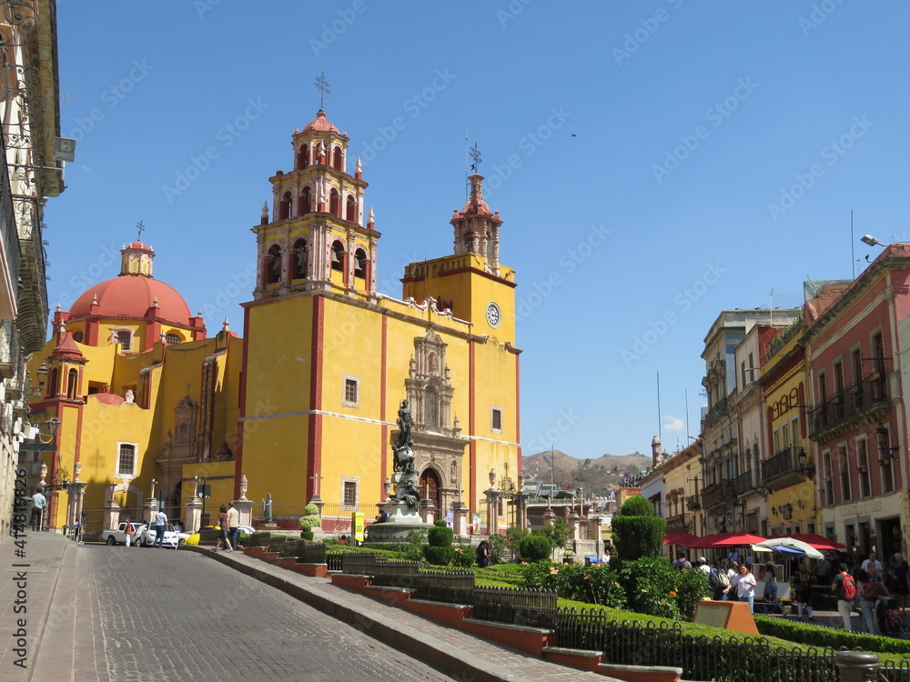 old town square of Guanajuato, Mexico