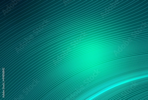 Light Green vector blurred bright texture.