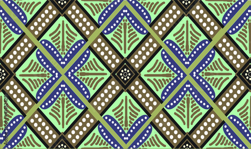 Batik Indonesian: is a technique of wax-resist dyeing applied to whole cloth, or cloth made using this technique originated from Indonesia.