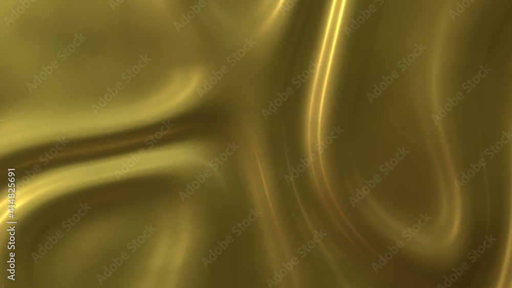 Golden 3D dynamic abstract liquid light and shadow artistic gradient wavy futuristic texture pattern background Golden 3D dynamic abstract liquid light and shadow artistic gradient wavy futuristic texture pattern background