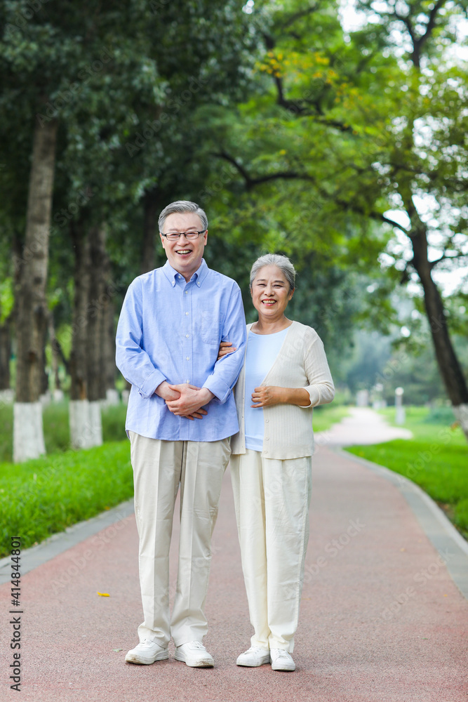 Portrait of happy old couple Portrait of happy old couple