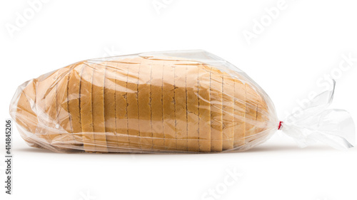 Print op canvas Sliced bread in a plastic bag