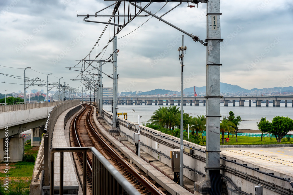 Naklejka premium Xiamen Subway