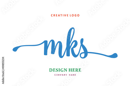 MKS lettering logo is simple, easy to understand and authoritative