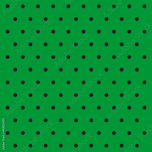 St. Patricks day pattern polka dots