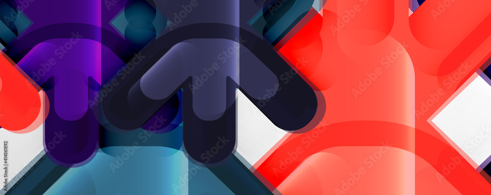 Abstract glossy crosses background for business or technology presentations, internet posters or web brochure covers Abstract glossy crosses background for business or technology presentations, internet posters or web brochure covers