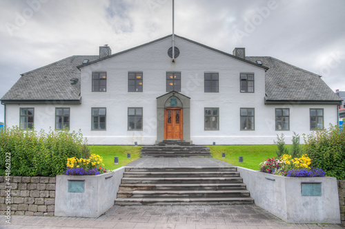 Prime Minister’s Office in Reykjavik, Iceland photo