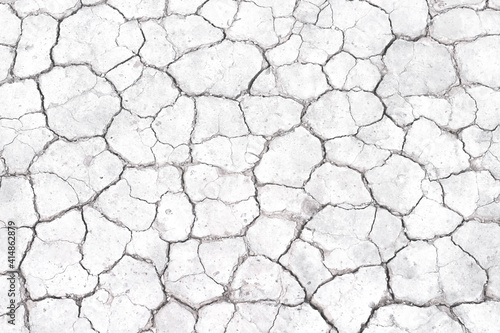 Soil crack texture , drought season background