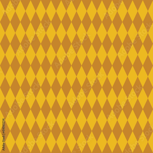 Seamless background in the style of a Golden Harlequin. Mardi Gras or a background in the style of the Venetian Carnival. Vector illustration isolated for design and web.