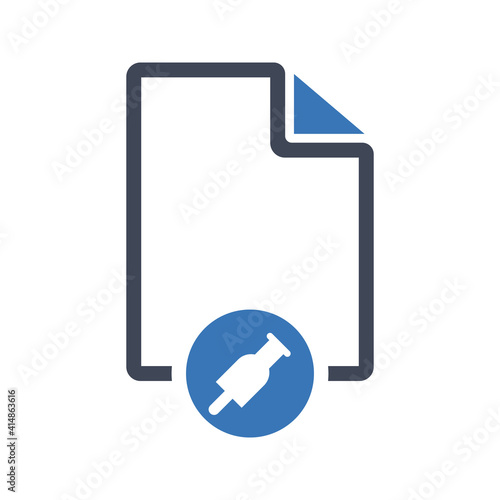 File attachment icon