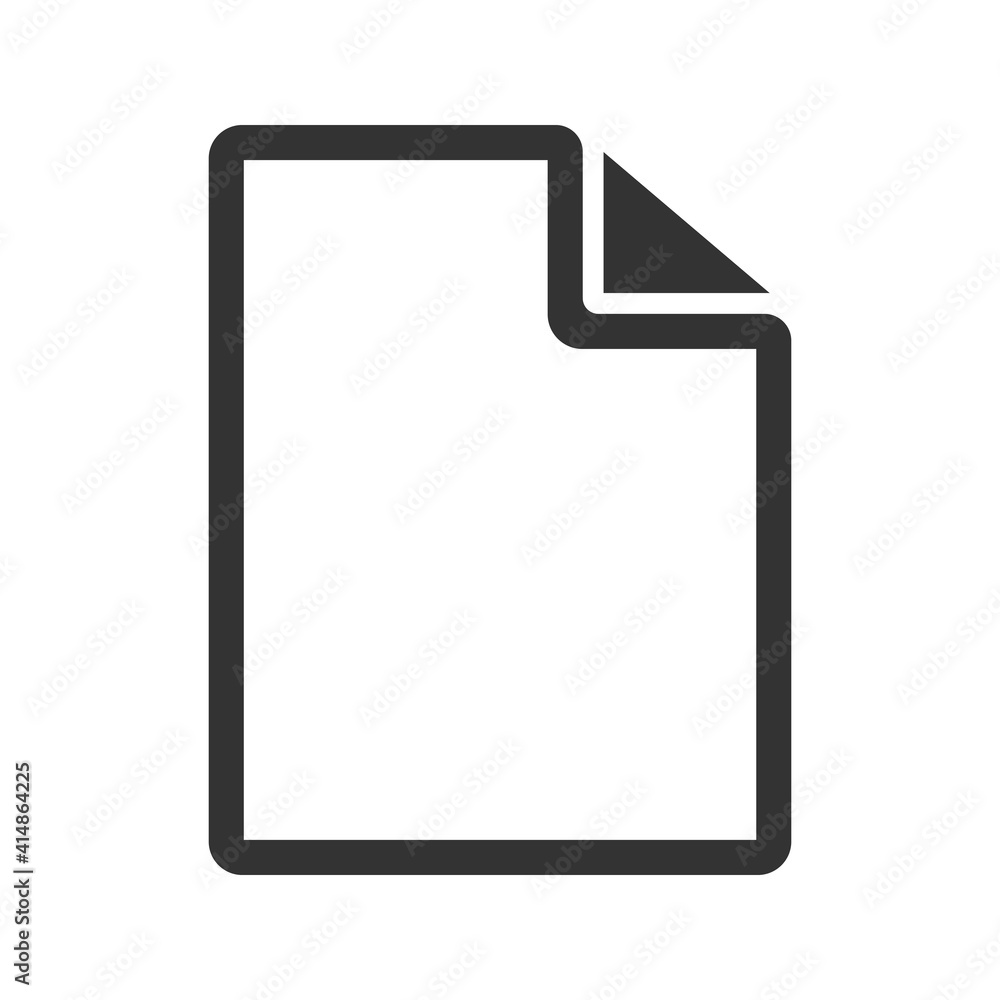 Blank file document icon Blank file document icon