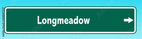 Longmeadow Road Sign photo