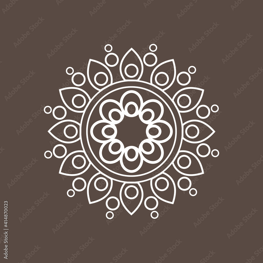 mandala monocrome vector mandala monocrome vector