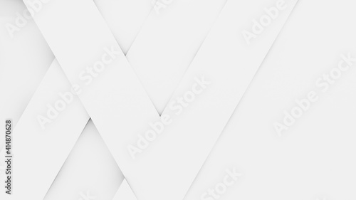 White Business Style Background (3D Illustration)