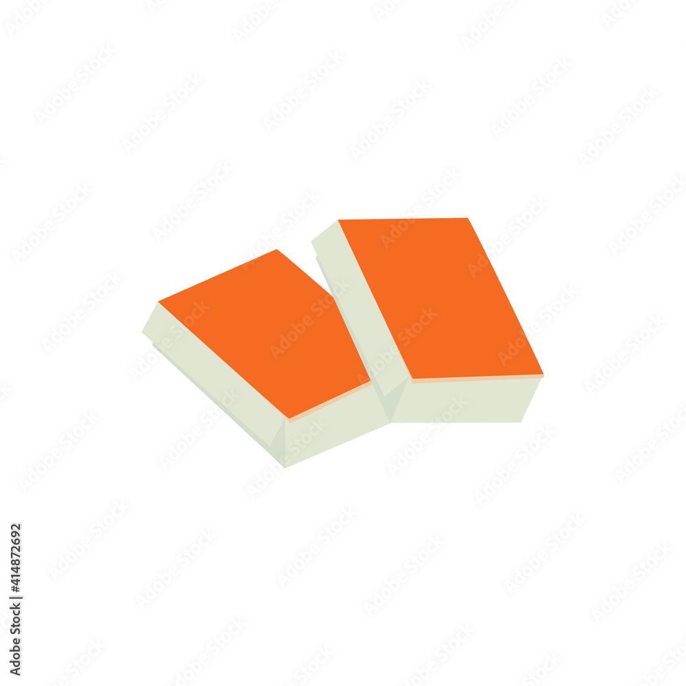 icon vector, sobaos are a typical sweet from Cantabria in Spain