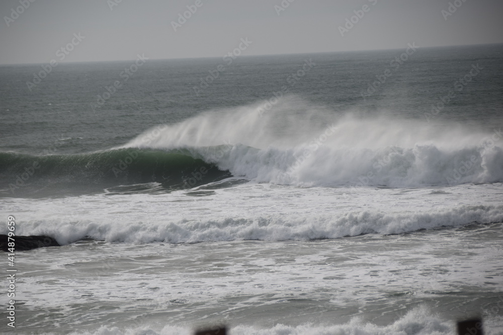 vague spectacle de la mer en Vendée