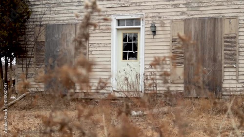 Abandoned House Med Shot Dolly 16sec photo