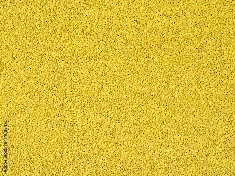 Millet yellow background Millet yellow background