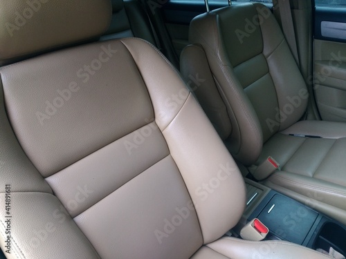 interior of a modern car © faridan