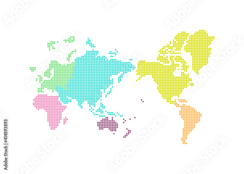 World Map   Dot Ver  