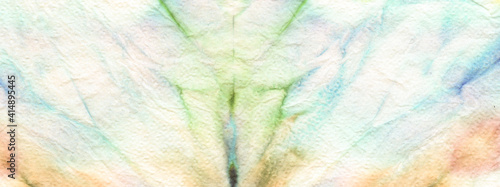  Rainbow Tie Dye Wash. Dyed Color Craft Pattern.