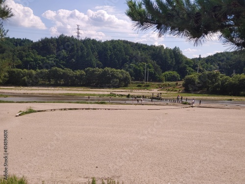 Landscape, sand photo